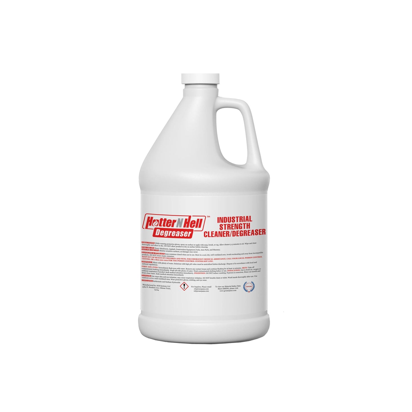 Hotter N Hell Degreaser One Gallon Container